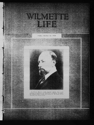 Wilmette Life (Wilmette, Illinois), 24 Oct 1930