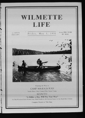 Wilmette Life (Wilmette, Illinois), 1 May 1931