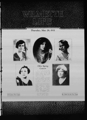 Wilmette Life (Wilmette, Illinois), 28 May 1931