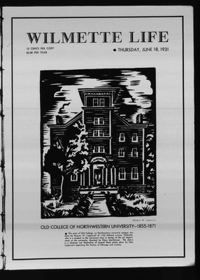 Wilmette Life (Wilmette, Illinois), 18 Jun 1931