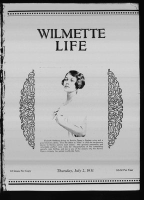 Wilmette Life (Wilmette, Illinois), 2 Jul 1931