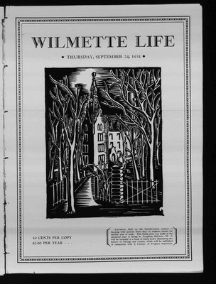 Wilmette Life (Wilmette, Illinois), 24 Sep 1931