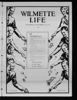 Wilmette Life (Wilmette, Illinois), 29 Oct 1931