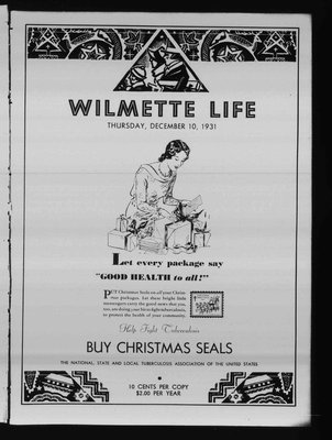 Wilmette Life (Wilmette, Illinois), 10 Dec 1931