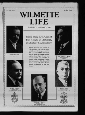 Wilmette Life (Wilmette, Illinois), 7 Jan 1932