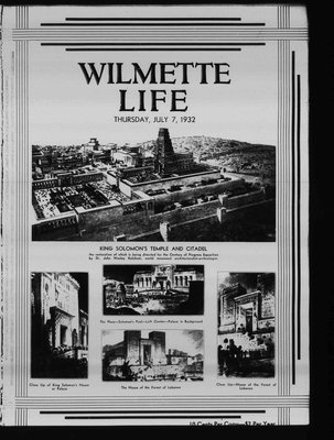 Wilmette Life (Wilmette, Illinois), 7 Jul 1932