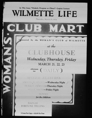 Wilmette Life (Wilmette, Illinois), 15 Mar 1934