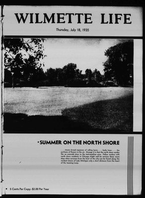 Wilmette Life (Wilmette, Illinois), 18 Jul 1935