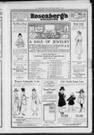 Full page advertisement for Rosenberg's of Evanston