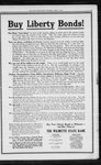 Full page advertisement for the sale of Liberty Bonds