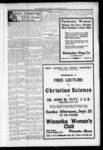 Announcement of free lecture on Christian Science by Dr. John M. Tutt Sept. 22 at the Winnetka Woman's Club