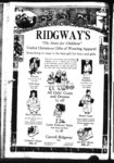 Advertisement for children's clothing store, Carroll Ridgway, Inc., 1160 Wilmette avenue.