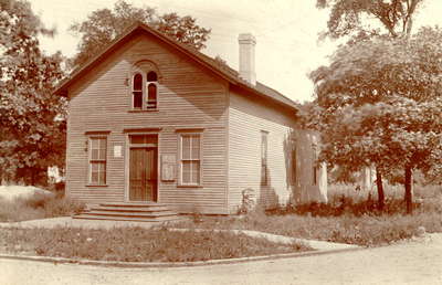 First library building in Wilmette