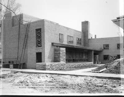 Wilmette Public Library construction No. 9