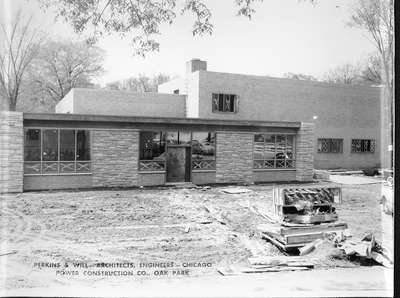 Wilmette Public Library construction No. 11