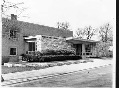 Wilmette Public Library construction No. 12