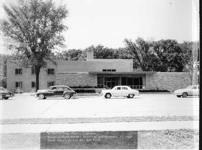 Wilmette Public Library construction No. 13