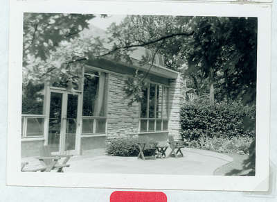 Wilmette Public Library Memorial Garden 1950s No.24