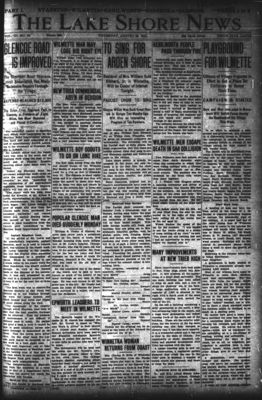 Lake Shore News (Wilmette, Illinois), 22 Aug 1912