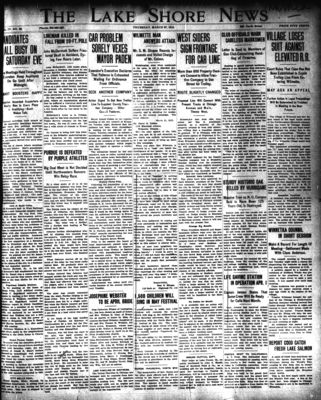 Lake Shore News (Wilmette, Illinois), 27 Mar 1913