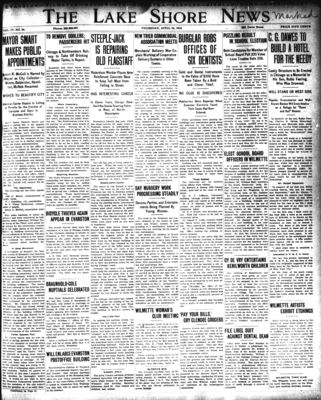 Lake Shore News (Wilmette, Illinois), 24 Apr 1913