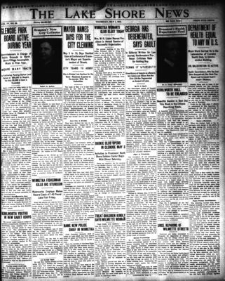 Lake Shore News (Wilmette, Illinois), 1 May 1913