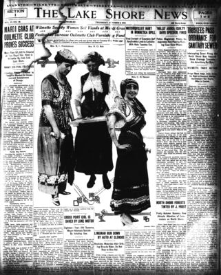 Lake Shore News (Wilmette, Illinois), 9 Oct 1913