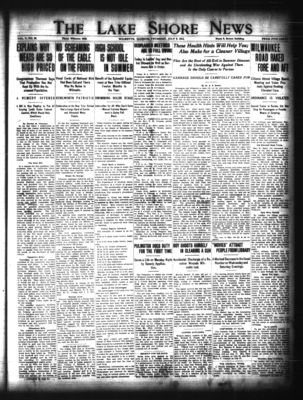 Lake Shore News (Wilmette, Illinois), 9 Jul 1914