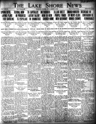 Lake Shore News (Wilmette, Illinois), 12 Mar 1915