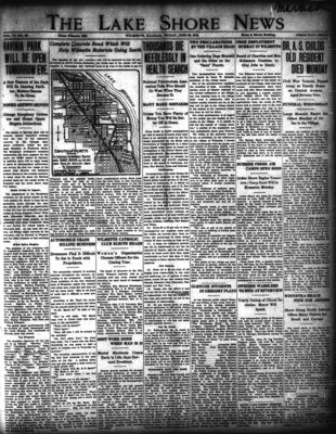 Lake Shore News (Wilmette, Illinois), 25 Jun 1915