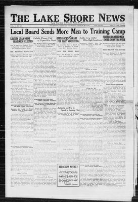 Lake Shore News (Wilmette, Illinois), 28 Mar 1918