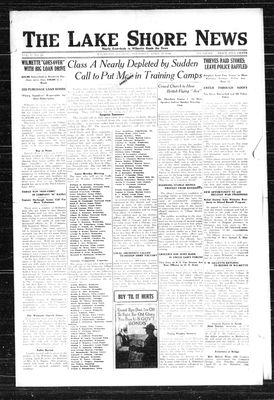 Lake Shore News (Wilmette, Illinois), 25 Apr 1918