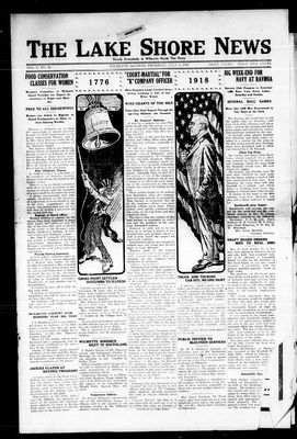 Lake Shore News (Wilmette, Illinois), 4 Jul 1918