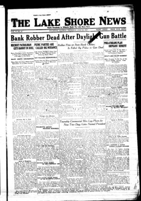 Lake Shore News (Wilmette, Illinois), 24 Jul 1919