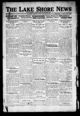 Lake Shore News (Wilmette, Illinois), 30 Jan 1920