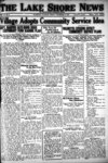 Lake Shore News (Wilmette, Illinois), 2 Dec 1921