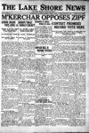 Lake Shore News (Wilmette, Illinois), 6 Apr 1923