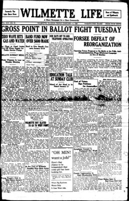 Wilmette Life (Wilmette, Illinois), 11 Jan 1924