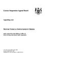 Appealing your motor vehicle impoundment order : under section 50. 2 of the Highway Traffic Act (driver driving when licence under suspension) [2000]