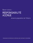 Élever la barre : responsabilité accrue envers la population de l'Ontario / [2001]