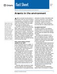 Arsenic in the environment [2001]
