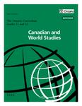 The Ontario curriculum, grades 11 and 12 : Canadian and world studies [2005]