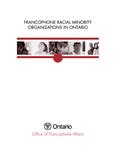 Francophone racial minority organizations in Ontario [2005]