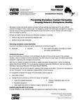Preventing workplace contact dermatitis : keeping Ontario's workplaces healthy : fact sheet [2004]