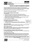 Insurance coverage for by-application employers : fact sheet [2004]