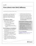 Facts about avian (bird) influenza [2005]