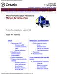 Plan d'immatriculation international : manuel du transporteur[ressource électronique] [2005]