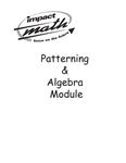 Patterning &amp; algebra module /[author, Brendan Kelly] [1998]