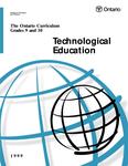 The Ontario curriculum, grades 9 and 10 : technological education, 1999