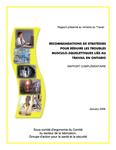 Recommandations de stratégies pour réduire les troubles musculo-squelettiques liés au travail en Ontario[ressource électronique] : rapport complémentaire [2006]